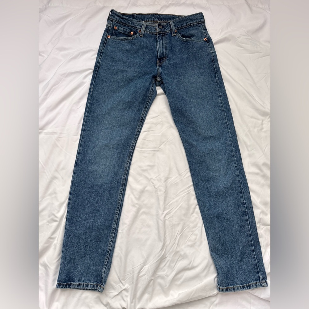 Levi's 502 Men's Straight Blue Jeans